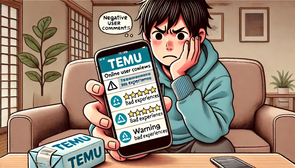 TEMUやめとけは本当？利用者の体験談を紹介